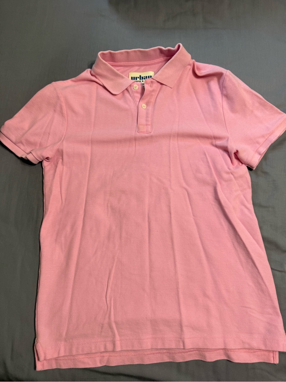 Urban Outfitters Pink Polo Shirt